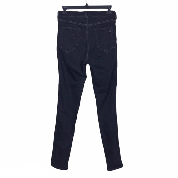 Rag & Bone Black High Rise Vintage Skinny Jeans 27 - Picture 7 of 10
